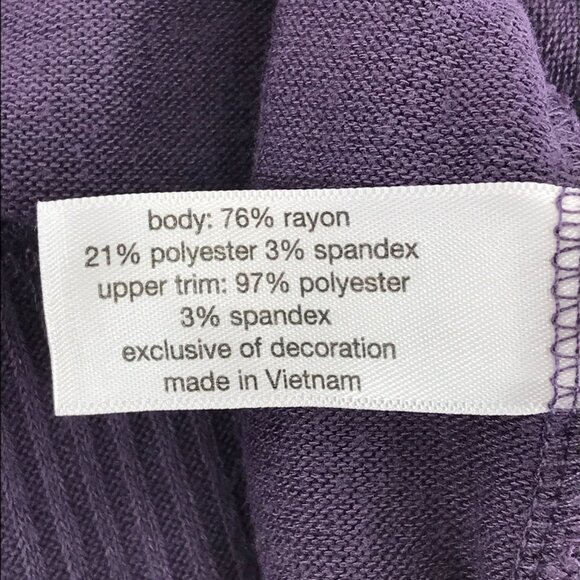 Lane Bryant Cold Shoulder Twofer Sweater Women's Plus Size 14/16 Purple Layered - Picture 9 of 10